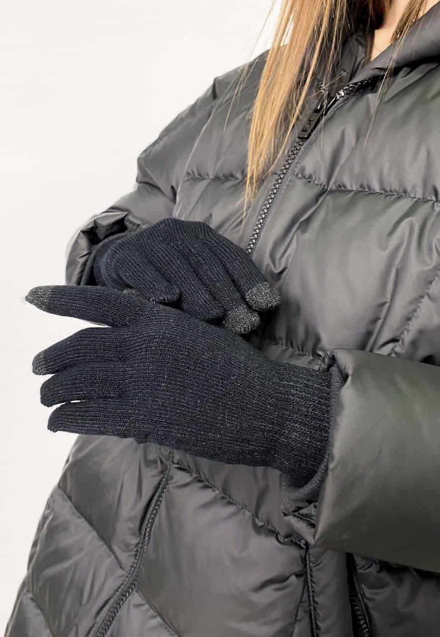 Перчатки Женские Сенсорные черные TURWEAR - Фото 6