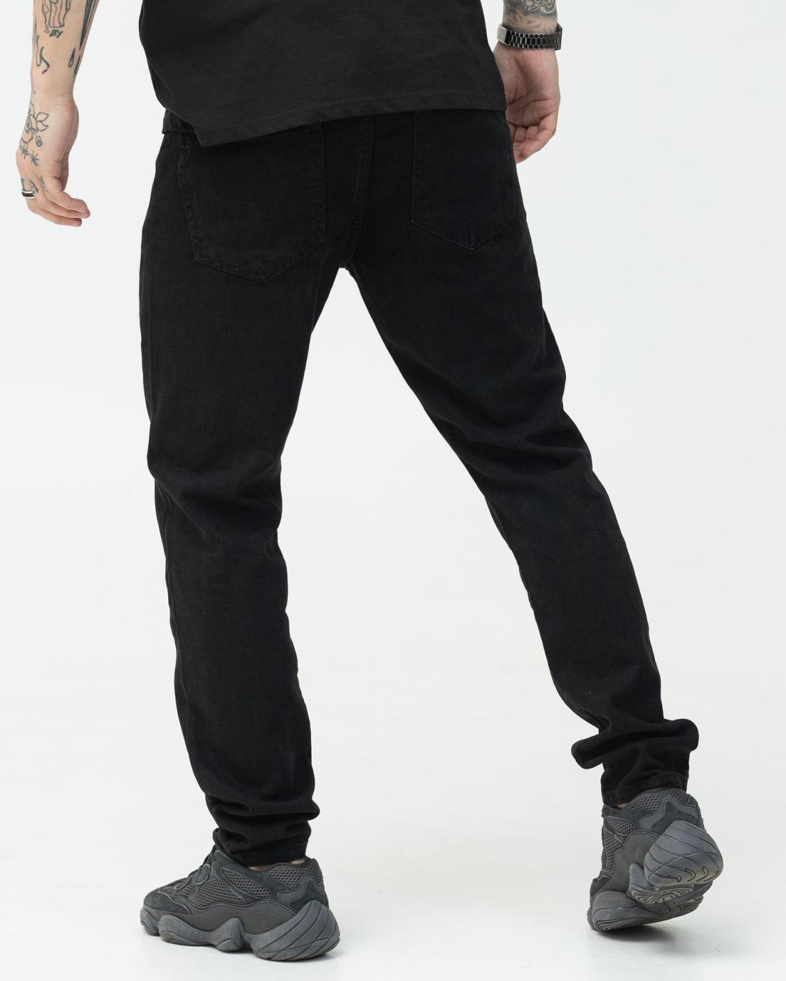 Черные базовые джинсы BEZET Blank - Фото 2
