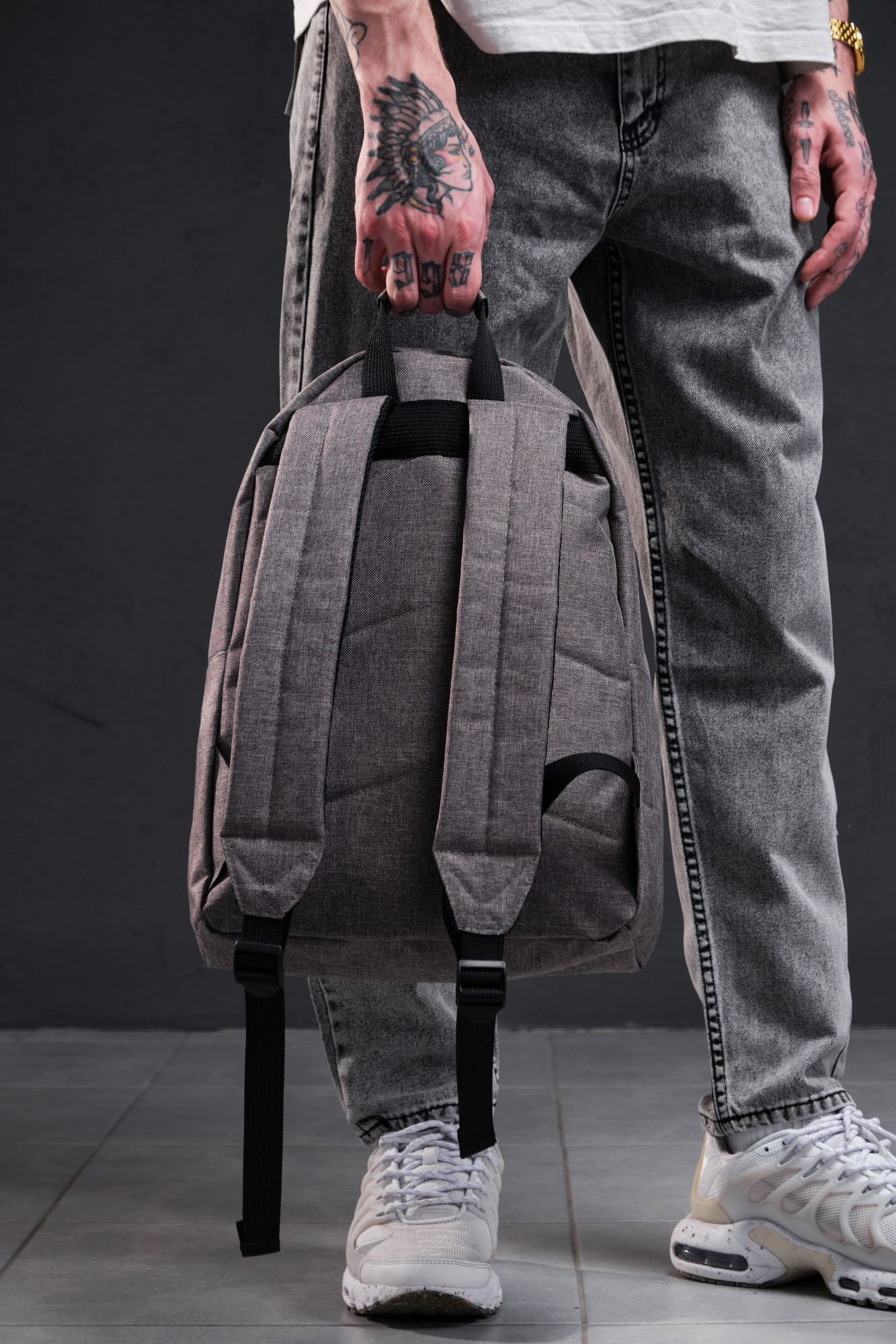 Рюкзак Without Сompact Gray Man - Фото 2