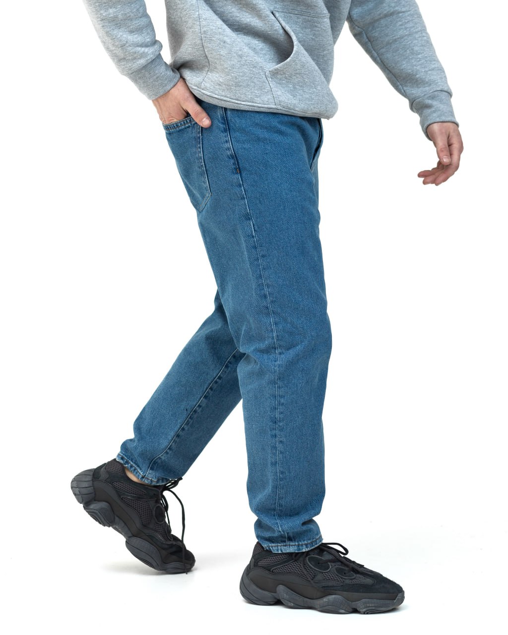 Классические синие джинсы BEZET высокого качества - Фото 2