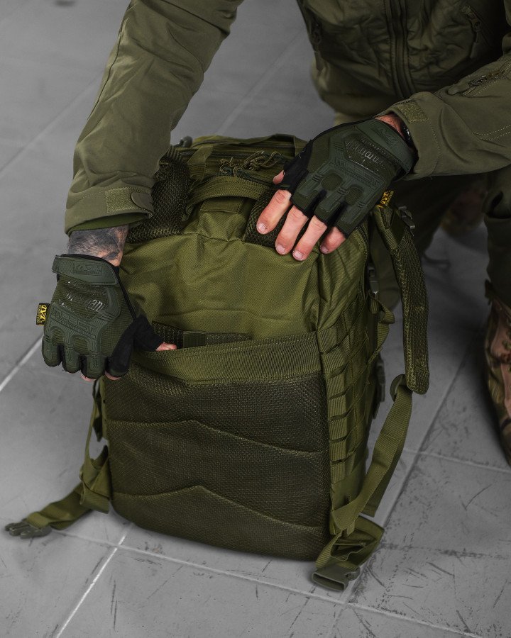 Тактичний штурмовий рюкзак хакі Sold-Out - Фото 6
