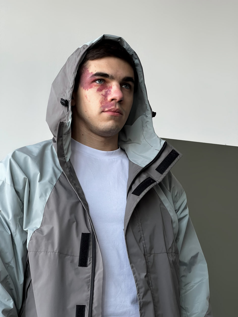Чоловіча демісезонна куртка - вітровка Reload Urban , світло-сірий - Фото 6