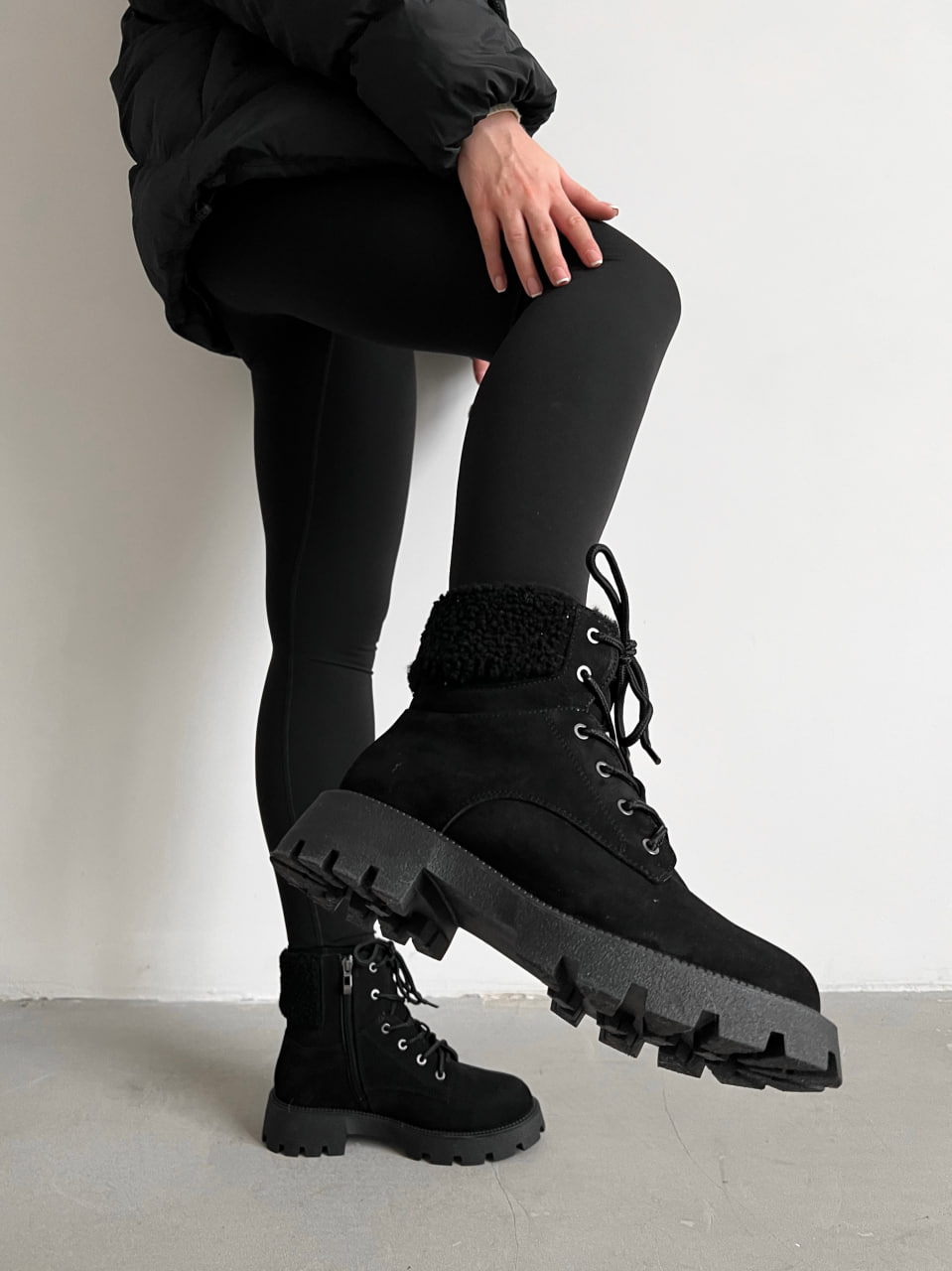 Ботинки женские зимние Reload - Rito, черный - Фото 6