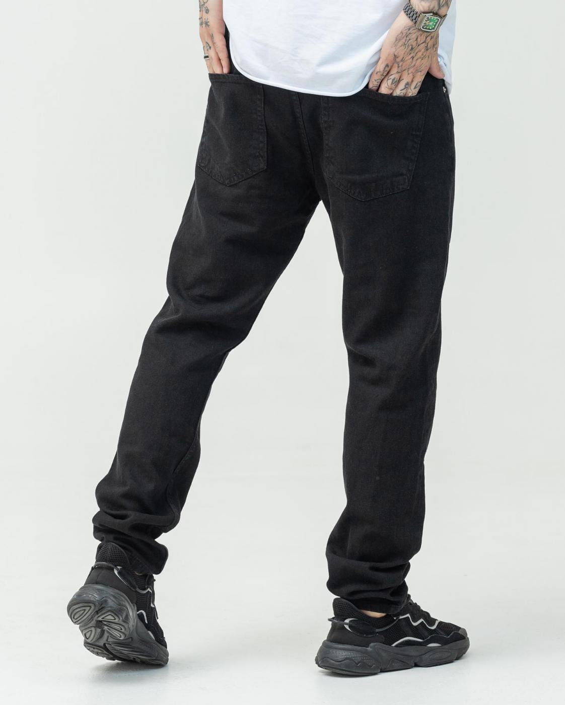 Чорні джинси базові BEZET Basic - Фото 2