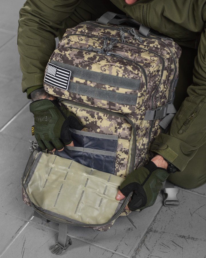 Тактичний штурмовий рюкзак об'ємом Sold-Out - Фото 5