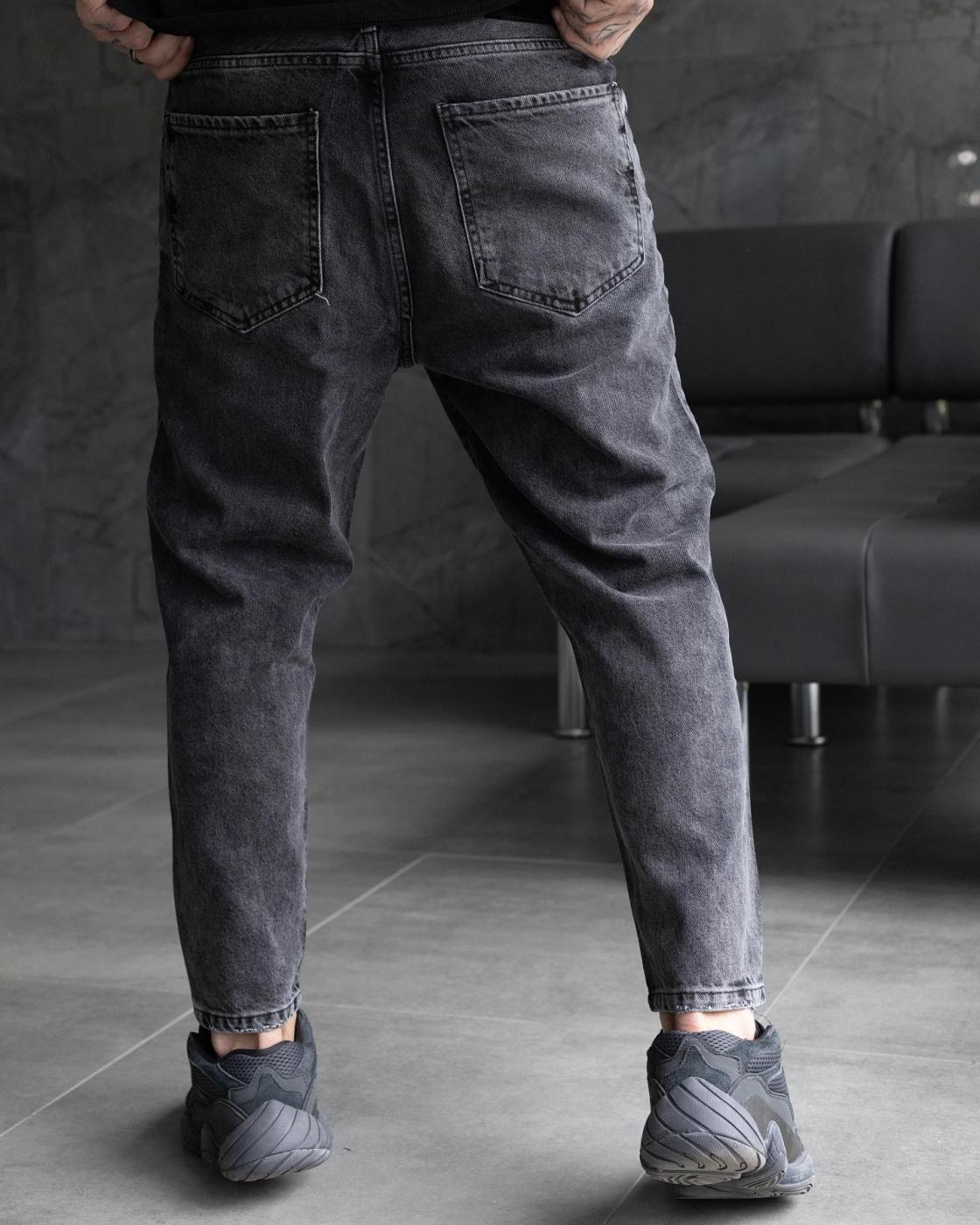 Темно-сірі джинси BEZET Basic - Фото 2