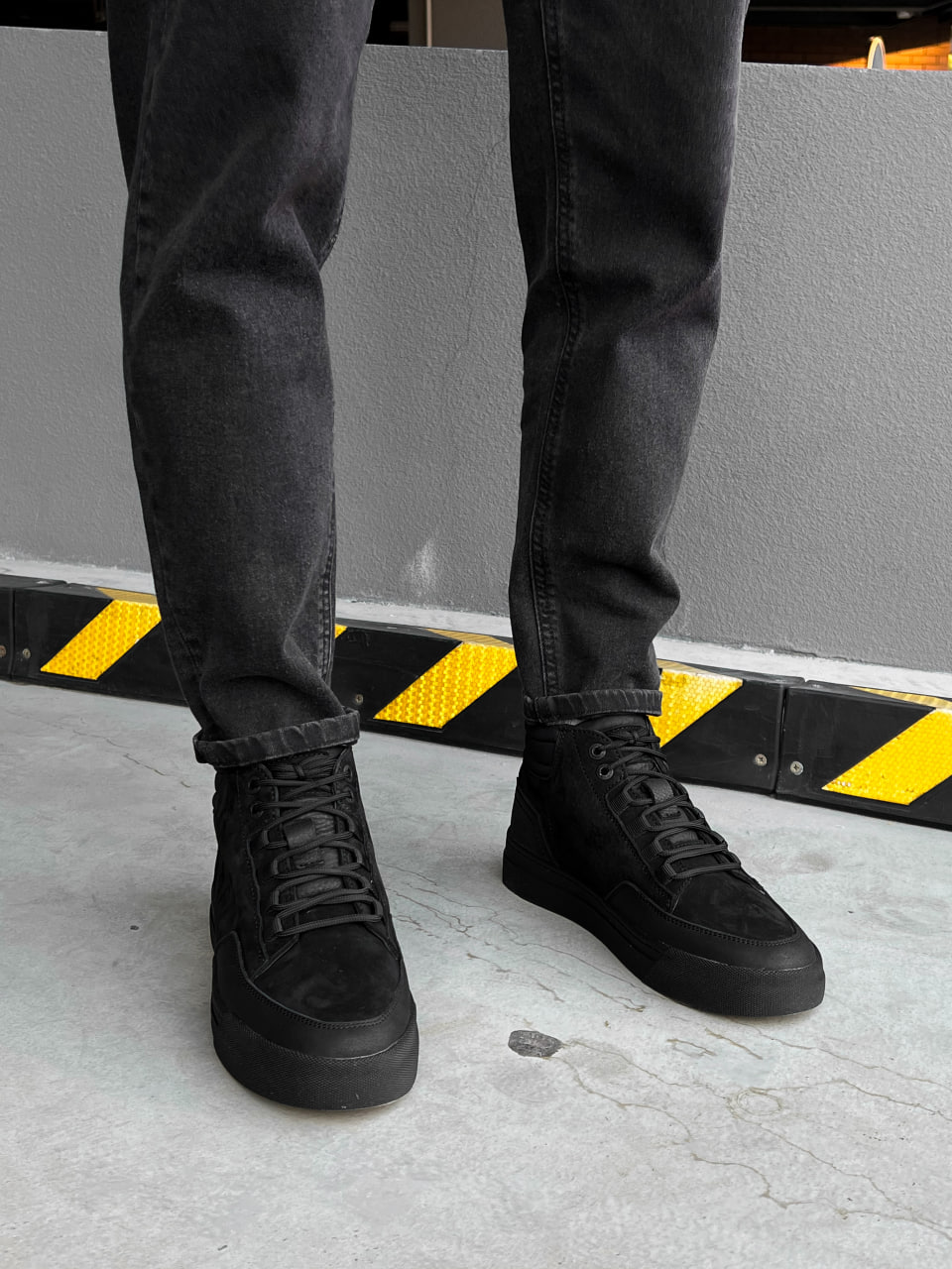 Ботинки зимові чоловічі Reload - Frost, чорний нубук - Фото 4