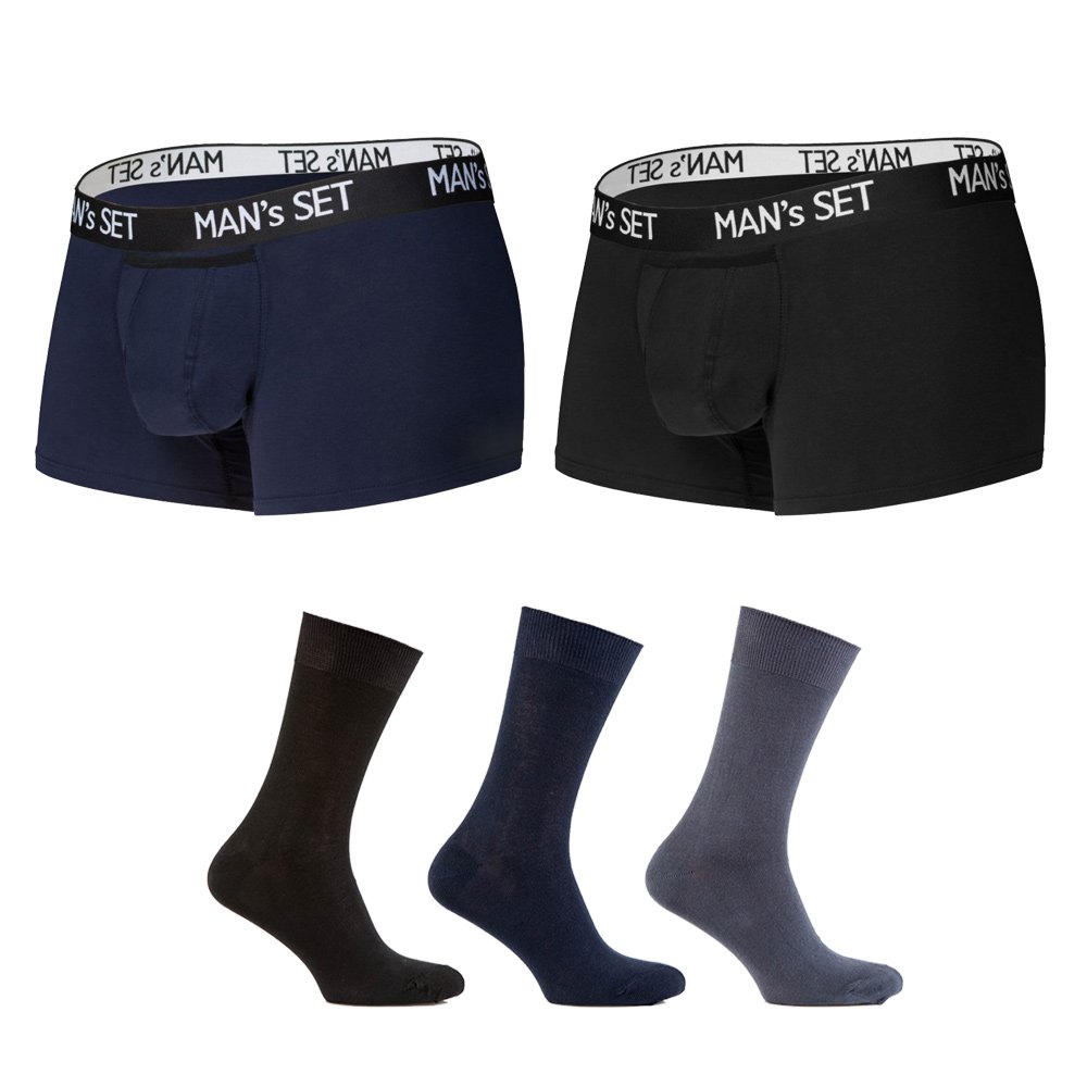 Комплект анатомічних боксерів і шкарпеток MAN`s SET Large MansSet