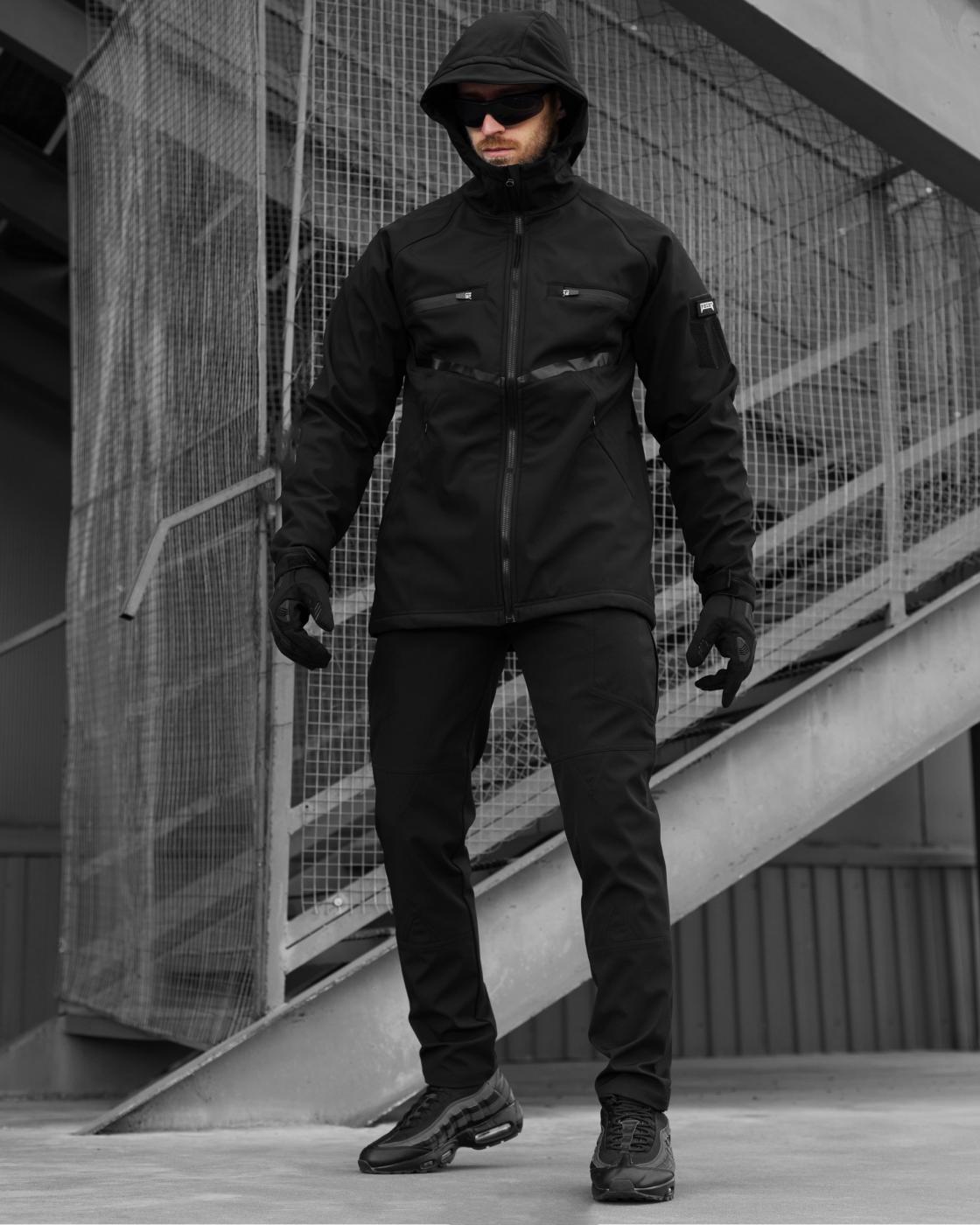 Куртка BEZET Omega черный - Фото 13
