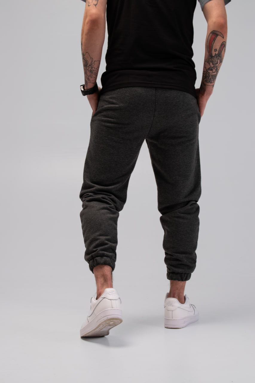 Мужские трикотажные спортивные штаны Reload Seam серые  - Фото 3