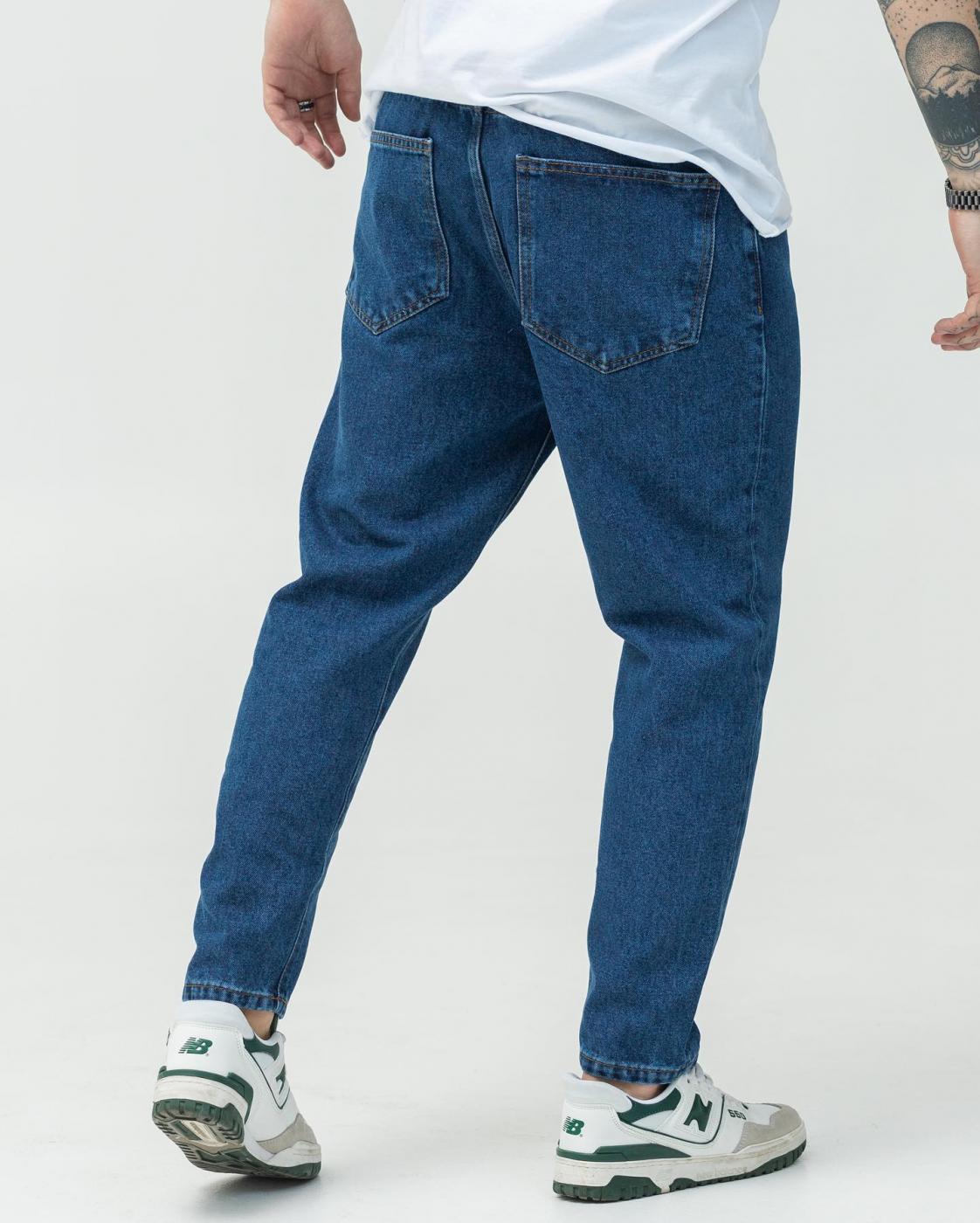 Сині джинси базові BEZET Washed - Фото 3