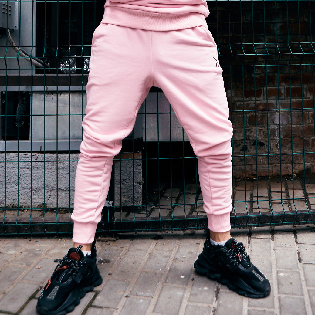 Спортивні штани OGONPUSHKA Jog рожеві Гармата Вогонь - Фото 4