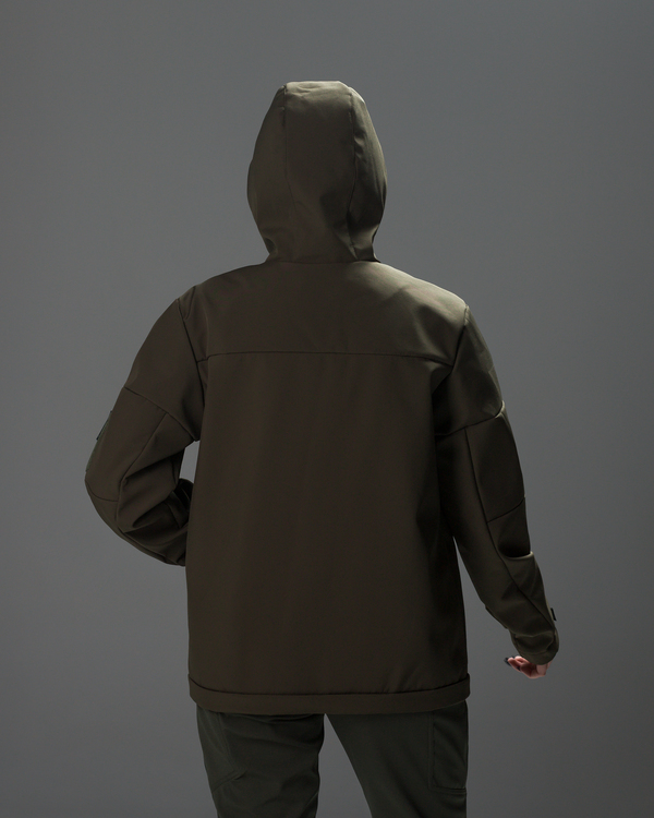 Куртка Softshell BEZET Робокоп 2.0 хаки - Фото 5