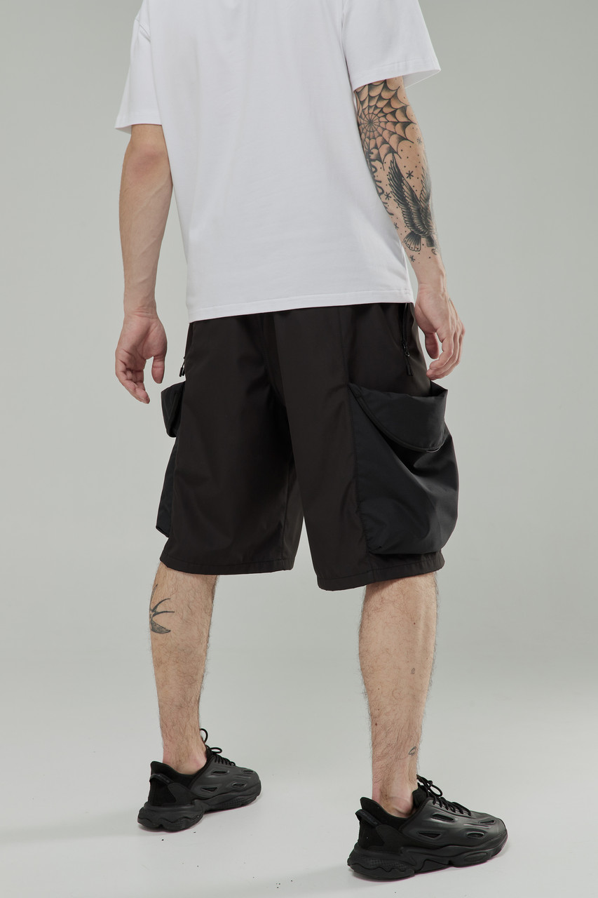 Мужские карго шорты с карманами черный от бренда ТУР модель Хайдате TURWEAR - Фото 6
