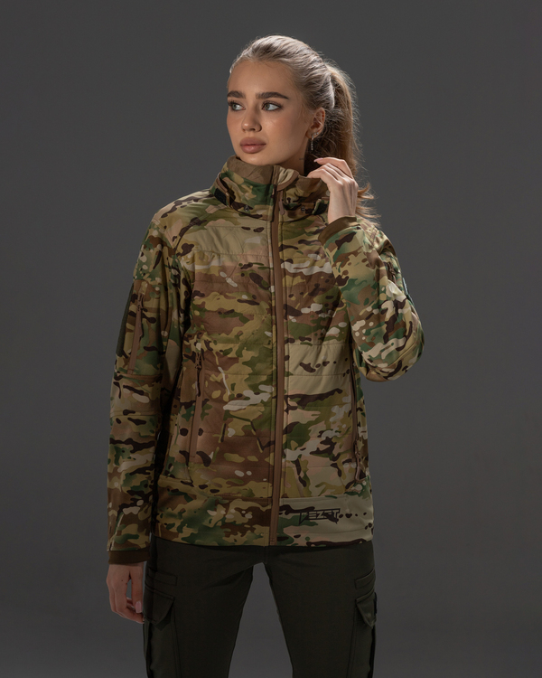 Куртка тактична жіноча BEZET Phantom мультикам - Фото 1