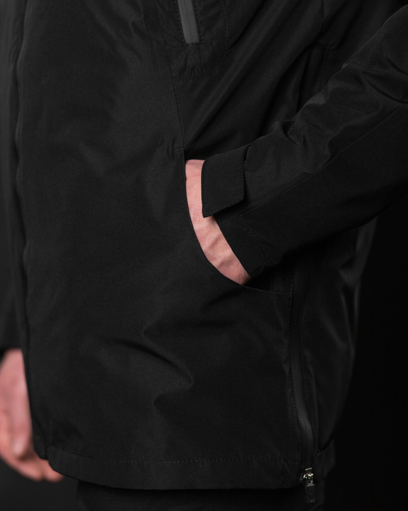 Куртка вітровка BEZET Траєкторія чорний - Фото 6