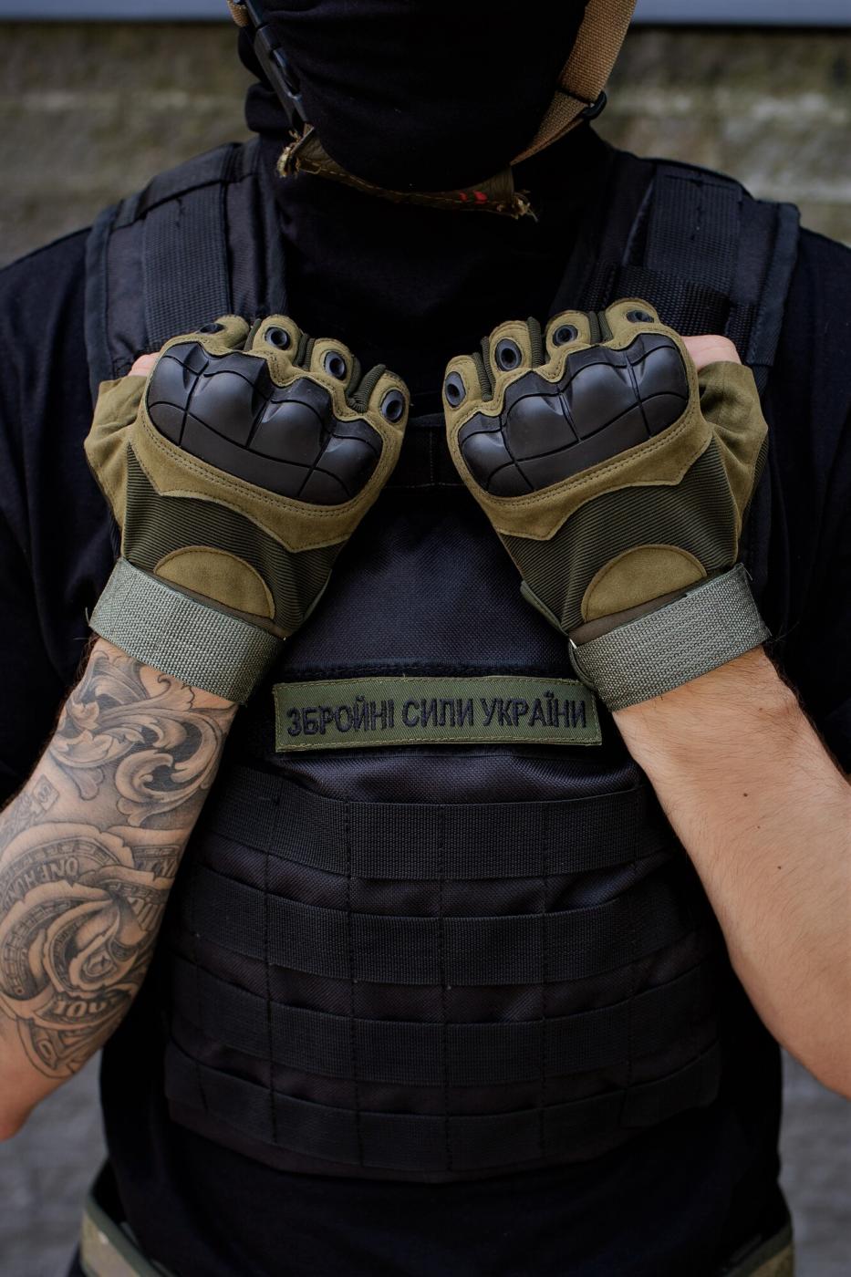 Військові Тактичні Перчатки Without Oakley Khaki - Фото 4