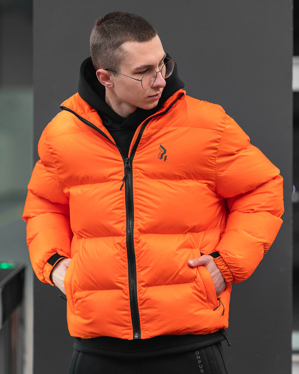 Зимняя мужская куртка Homie 2.0 оранжевый Пушка Огонь - Фото 4