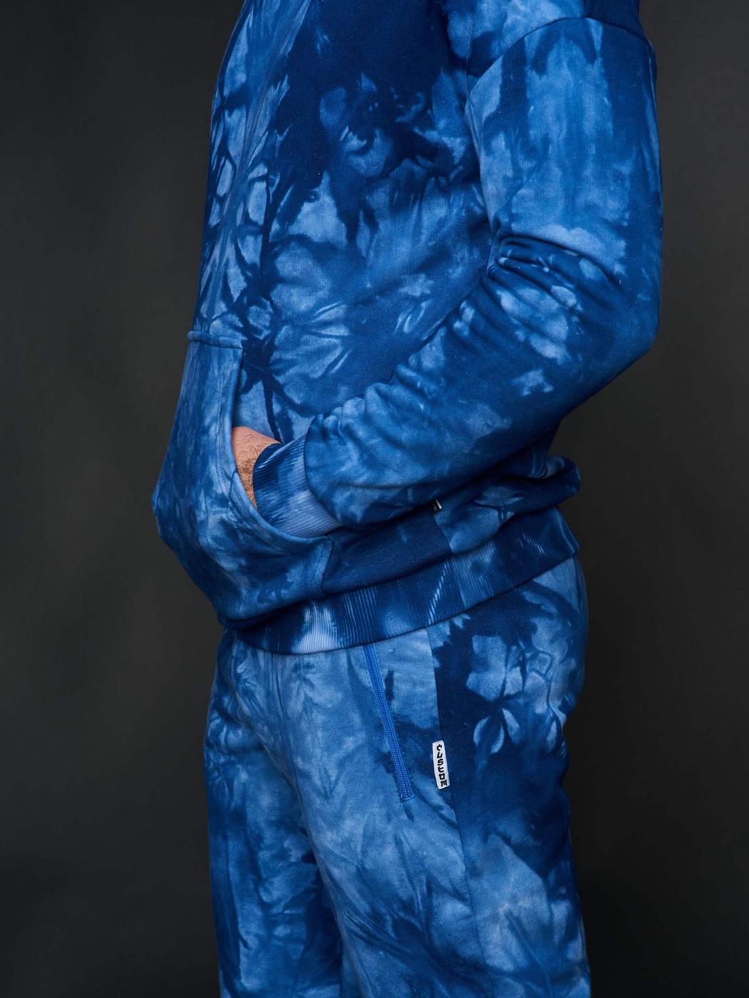 Худі спортивне Тай Дай синє Custom Wear  - Фото 5