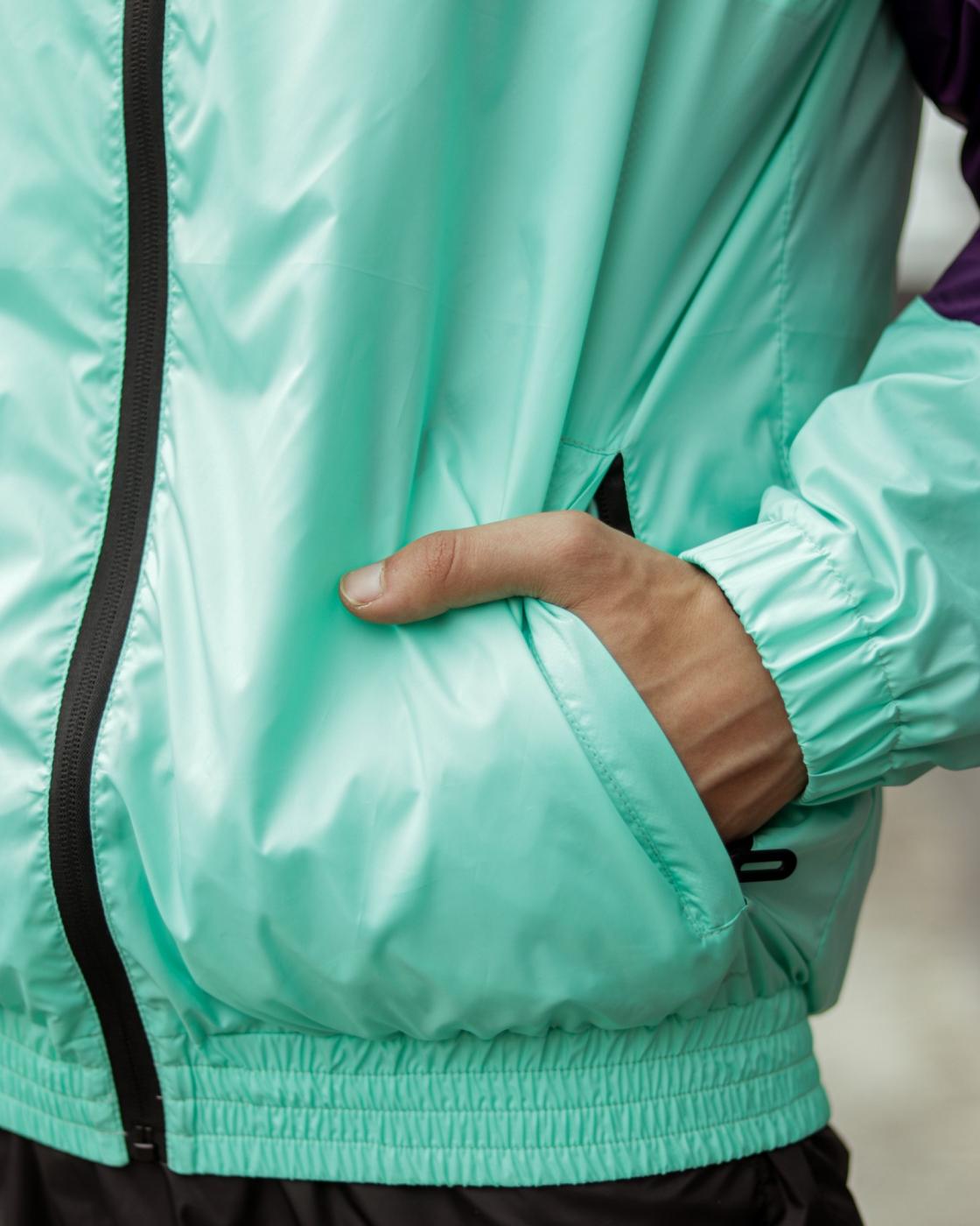 Мужская демисезонная куртка - ветровка Reload Retro 90-1 разноцветная - Фото 3