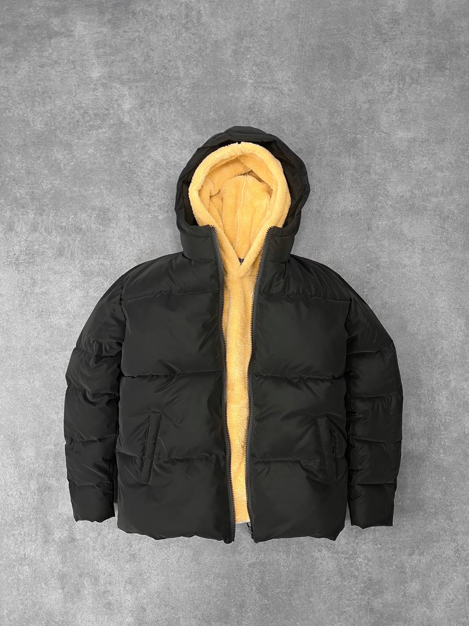 Черная Зимняя Курточка Premium
