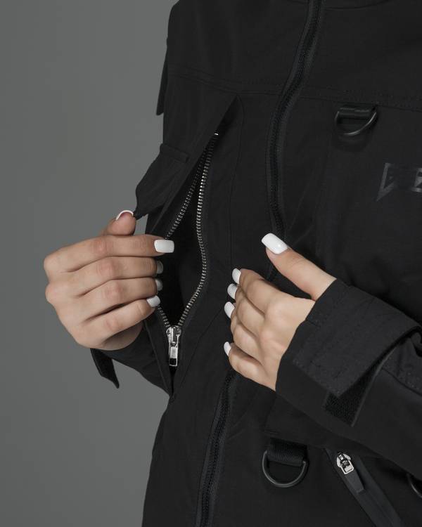 Жічноча куртка BEZET Блокпост чорний - Фото 2