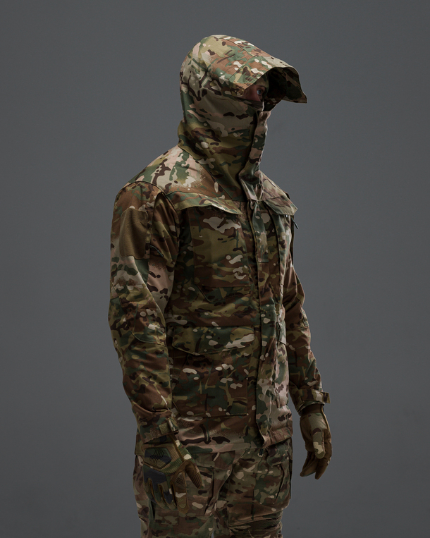 Куртка ветровка тактическая BEZET Shadow камуфляжный - Фото 9