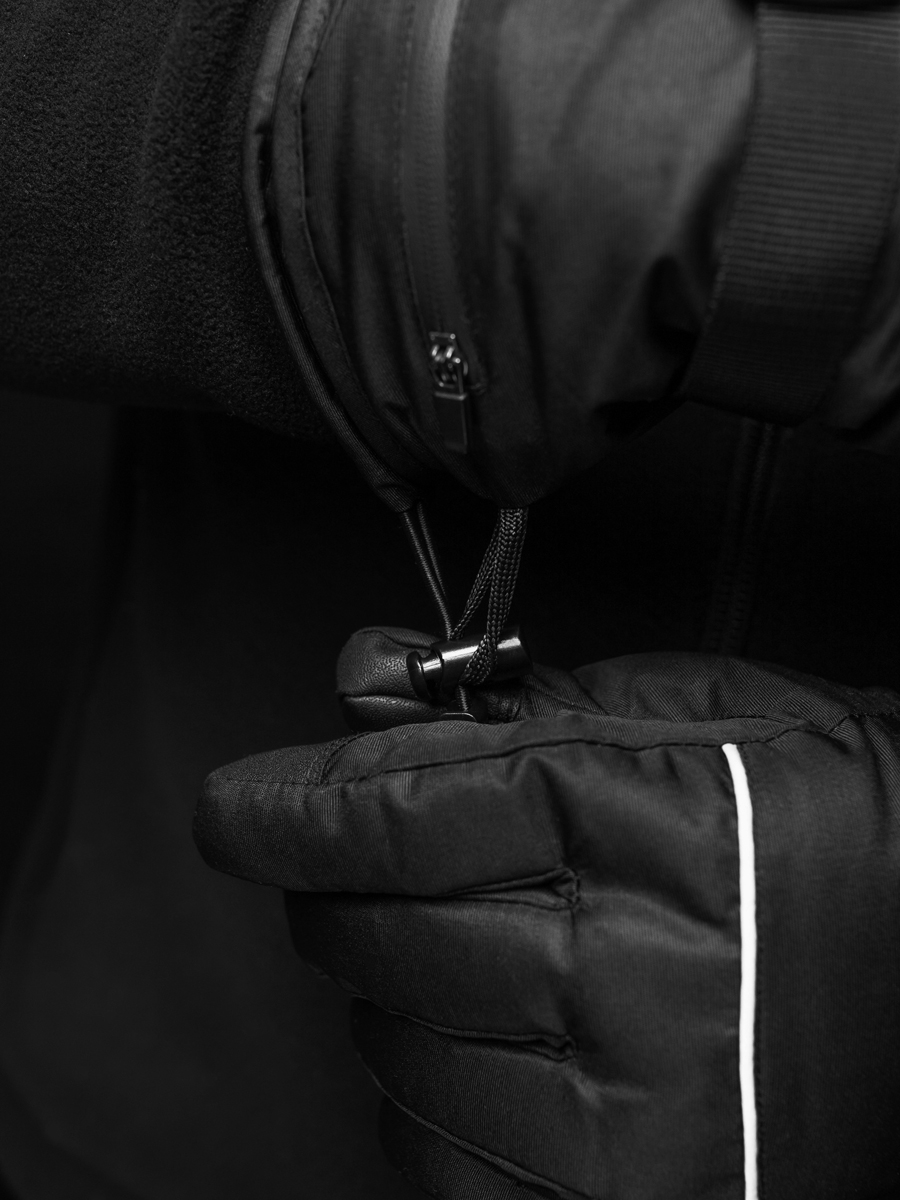 Перчатки тактические с подогревом BEZET черные - Фото 2