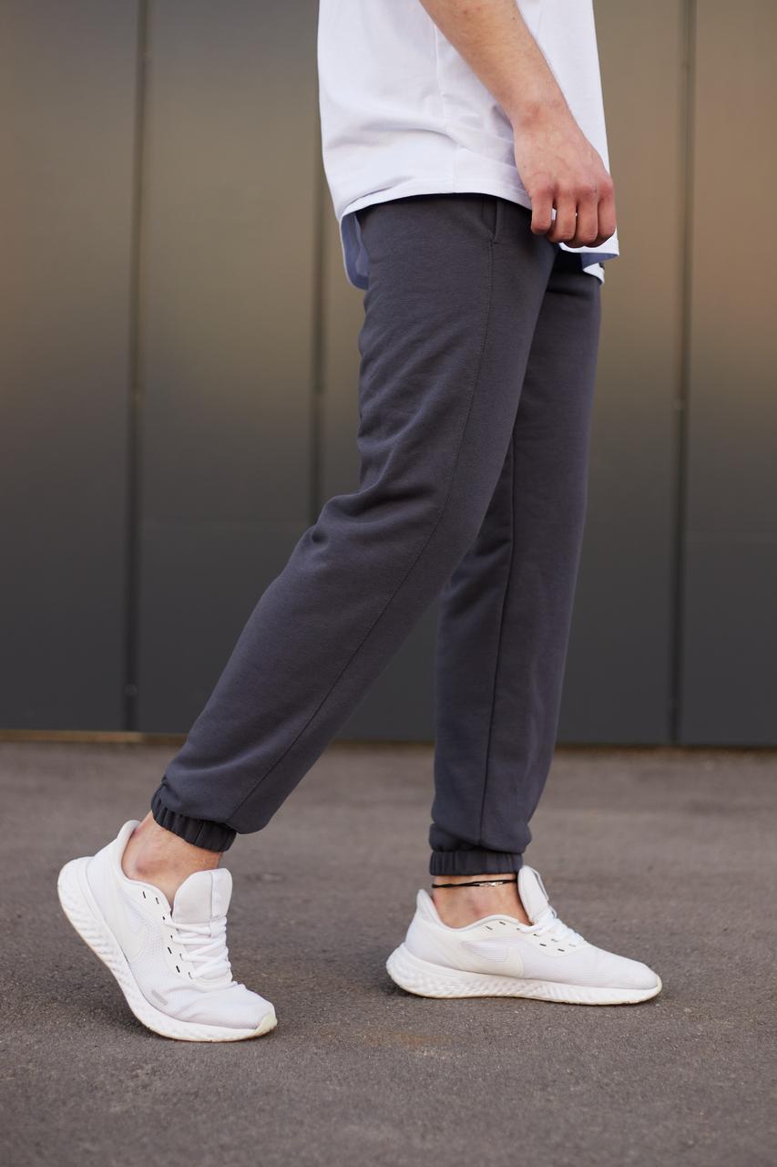 Спортивні чоловічі штани графіт від бренду ТУР модель Стандарт розмір S, M, L, XL TURWEAR - Фото 6