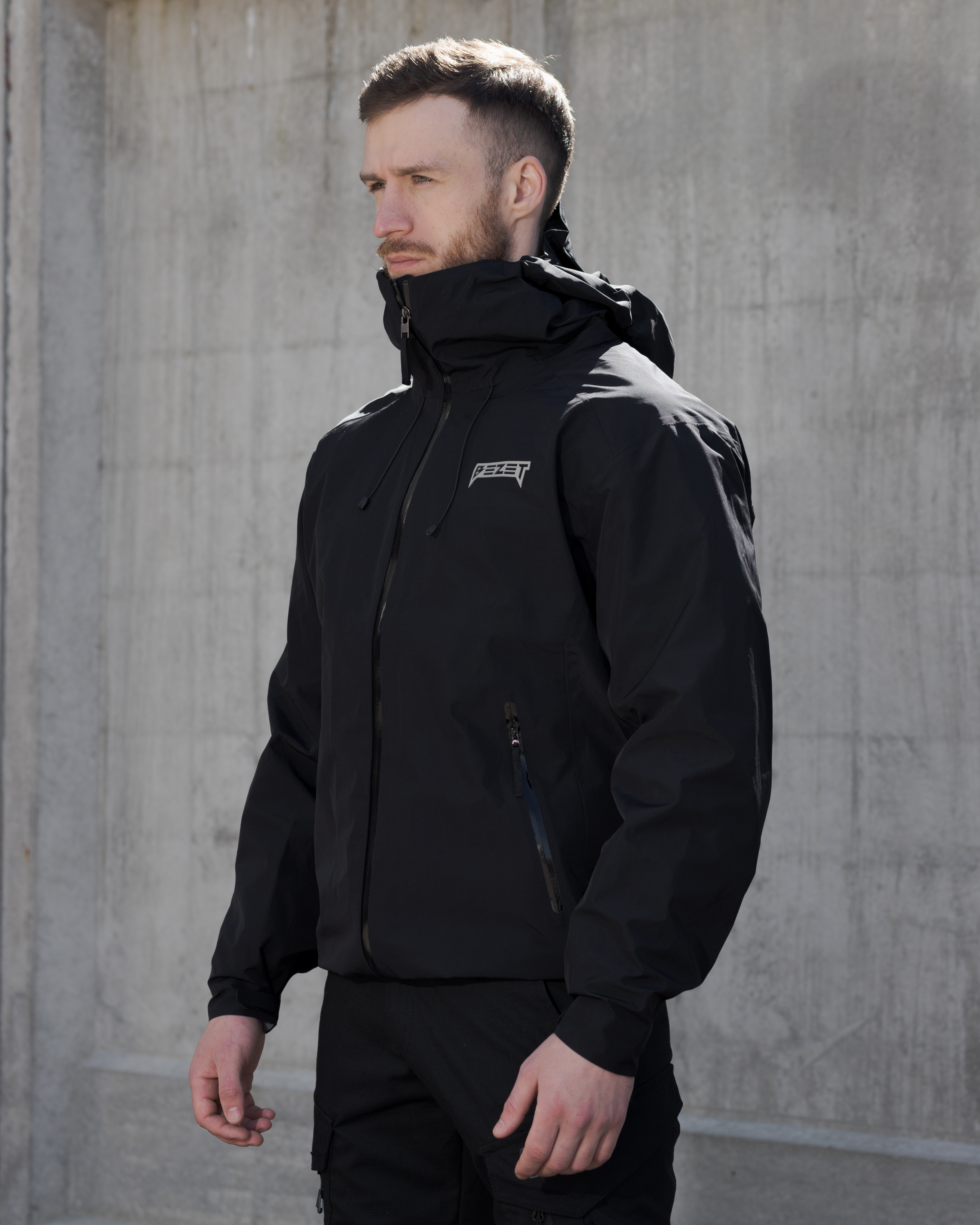 Куртка ветровка BEZET ShieldTech черный - Фото 35