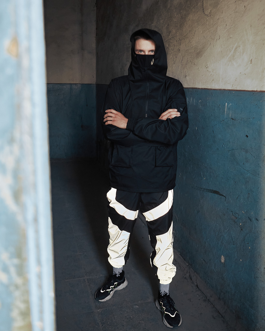 Спортивні штани OGONPUSHKA Dex чорні з рефлективом Пушка Огонь - Фото 6