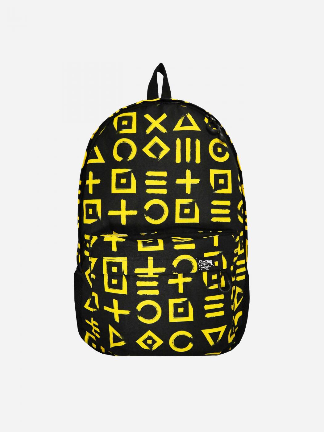 Рюкзак Duo 2.0 Symbol Yellow Custom Wear