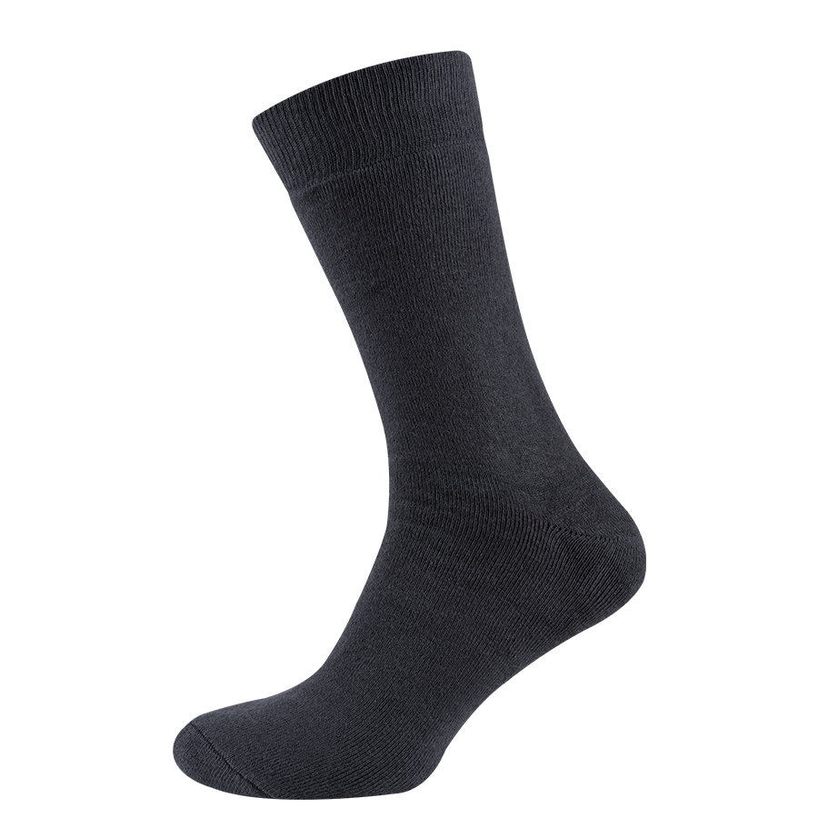 Зимові чоловічі махрові шкарпетки Thermo, сірий MansSet - Фото 1