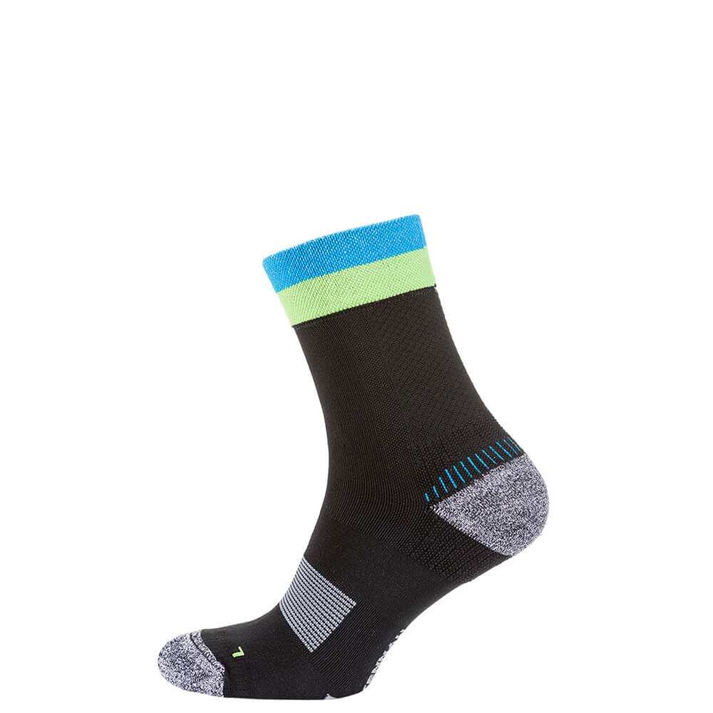Шкарпетки чоловічі спортивні для велоспорту, KENNAH, чорний MansSet