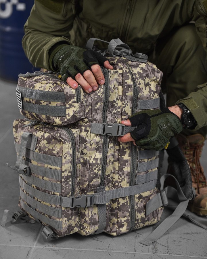 Тактичний штурмовий рюкзак об'ємом Sold-Out - Фото 7