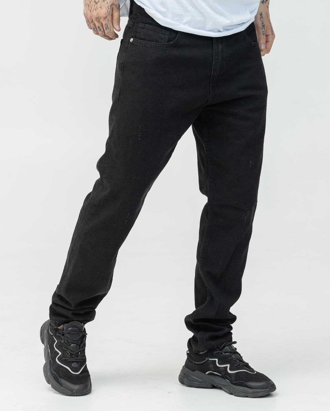 Чорні джинси базові BEZET Basic - Фото 3