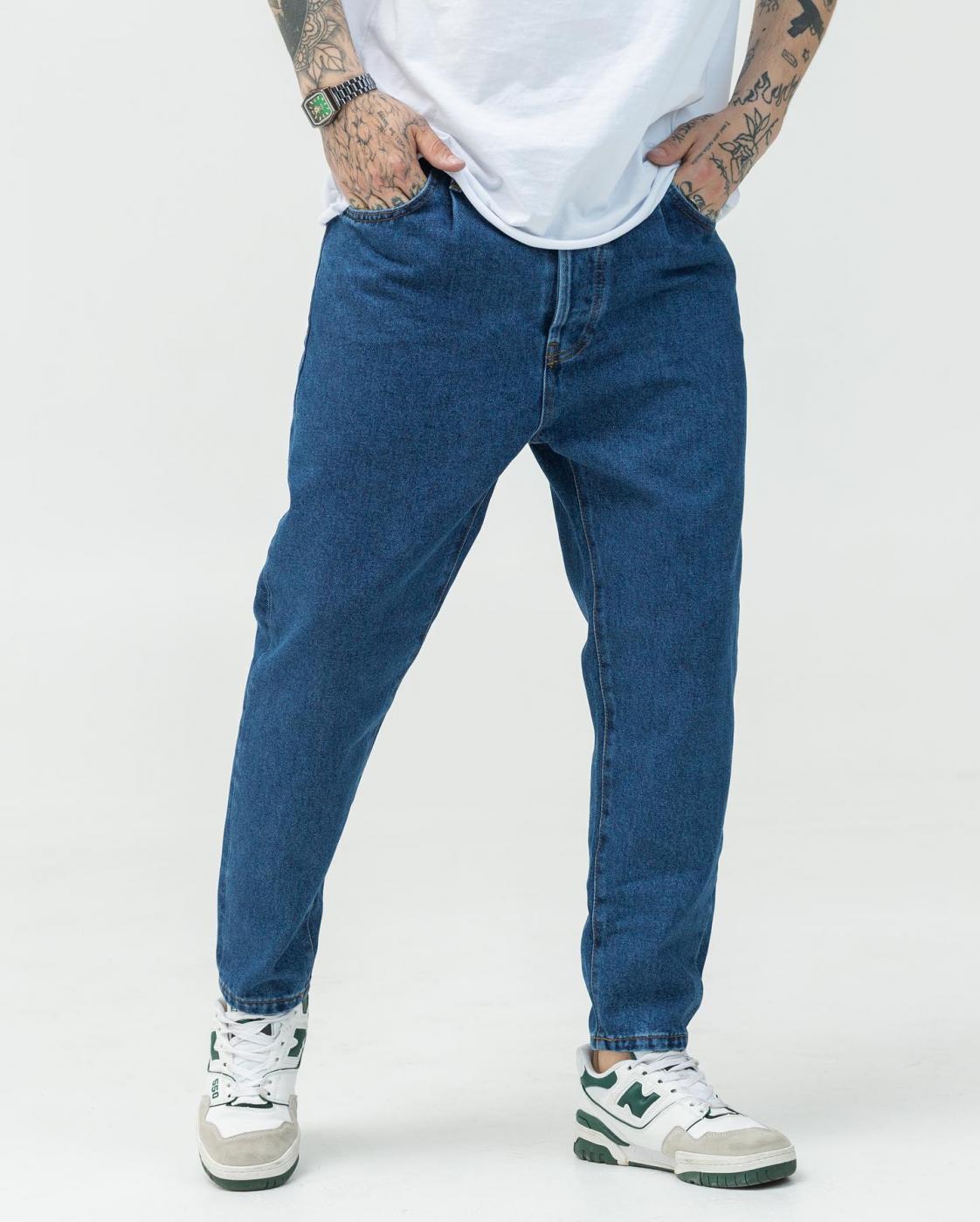 Сині джинси базові BEZET Washed