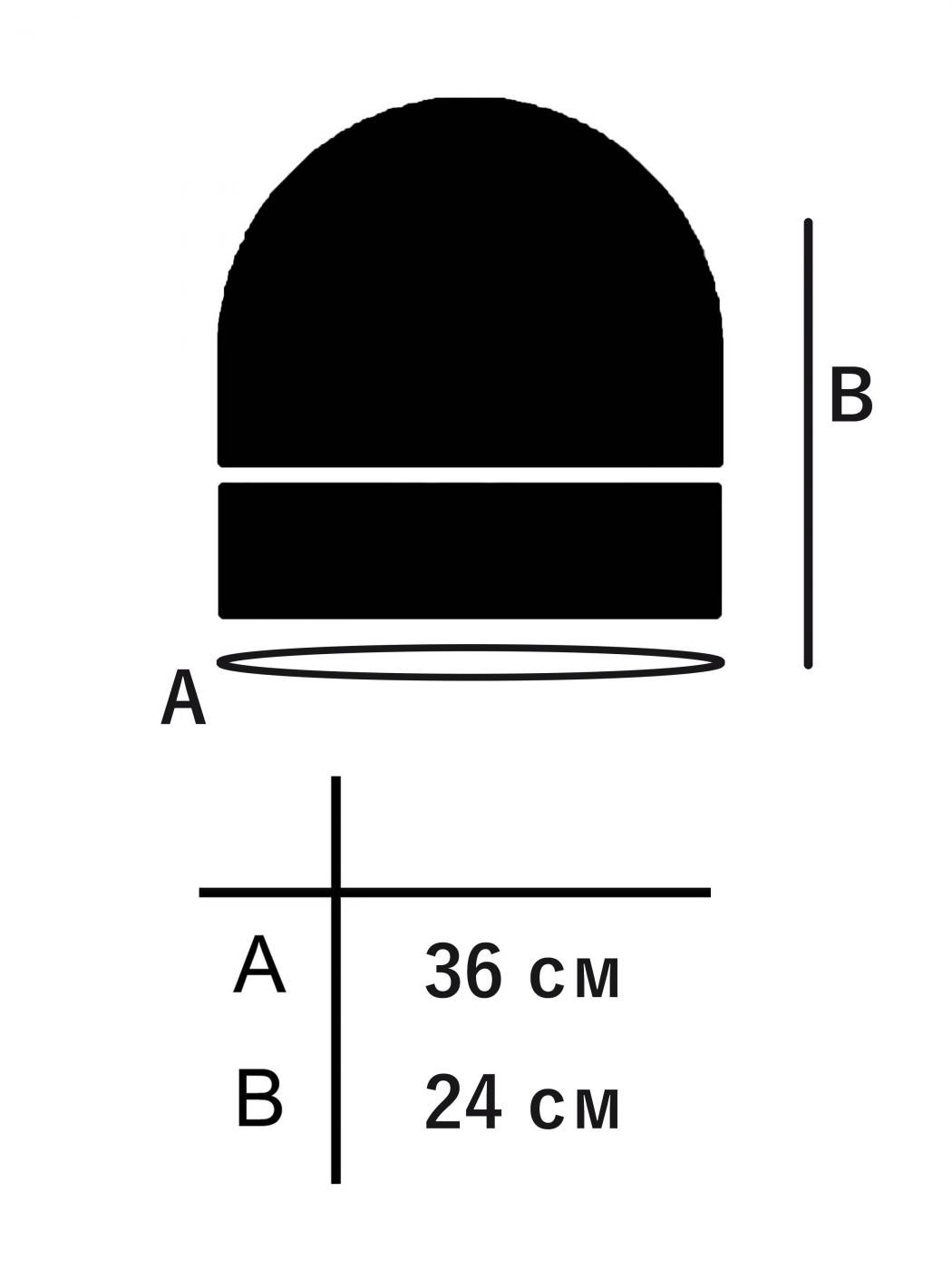 Шапка Custom Wear Headspin, All black Розмір Custom Wear - Фото 4