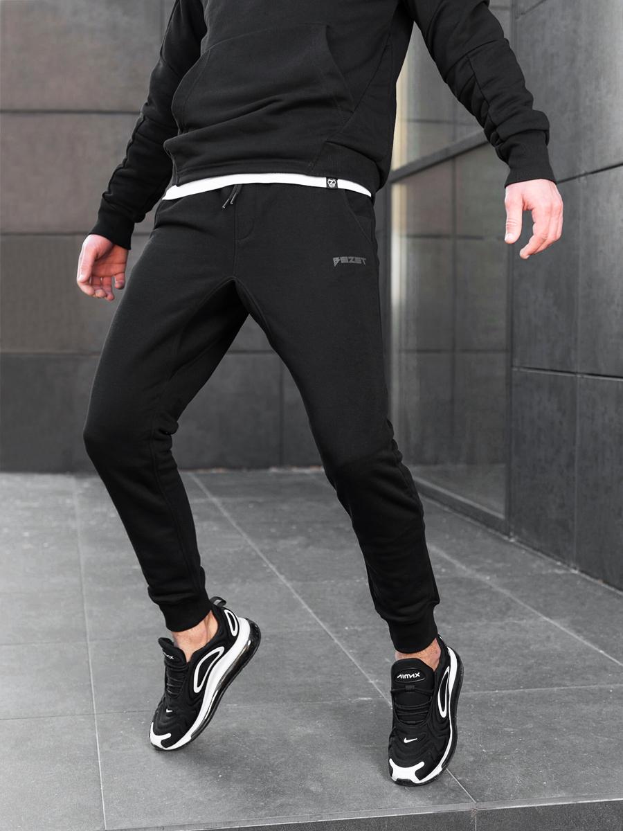 Брюки спортивні BEZET Techwear чорний