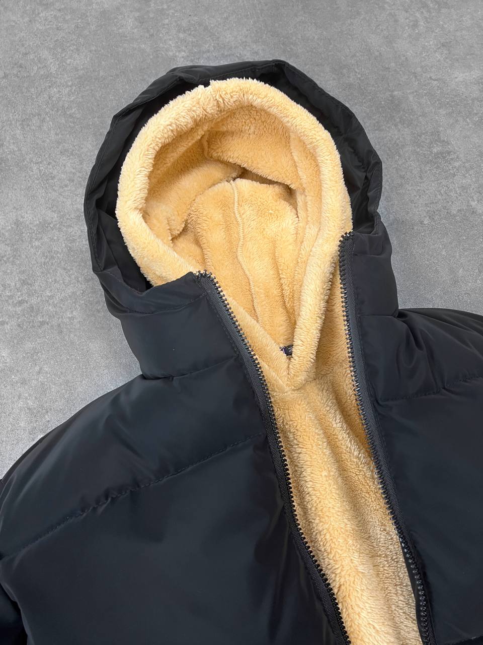 Чорна Зимова Курточка Premium - Фото 2