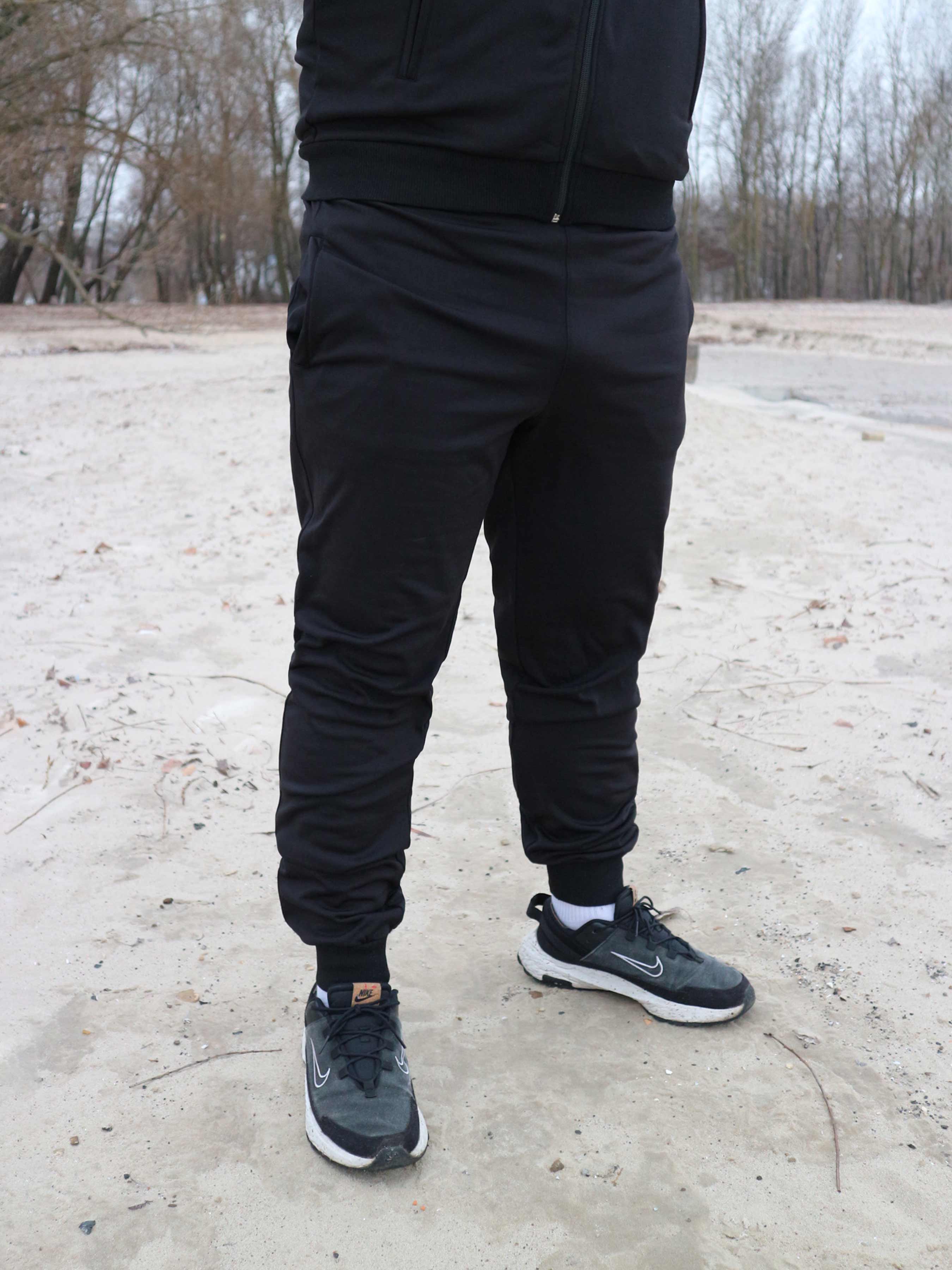 Штаны Custom Wear тонкий флис Classic Black - Фото 1