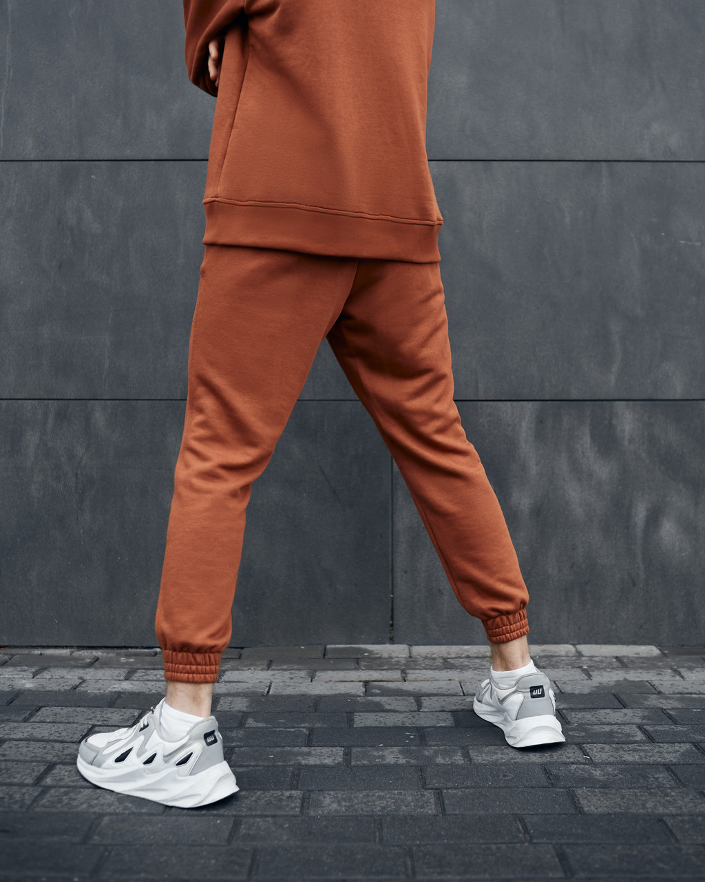 Cпортивні штани OGONPUSHKA Jog 2.0 коричневі - Фото 4