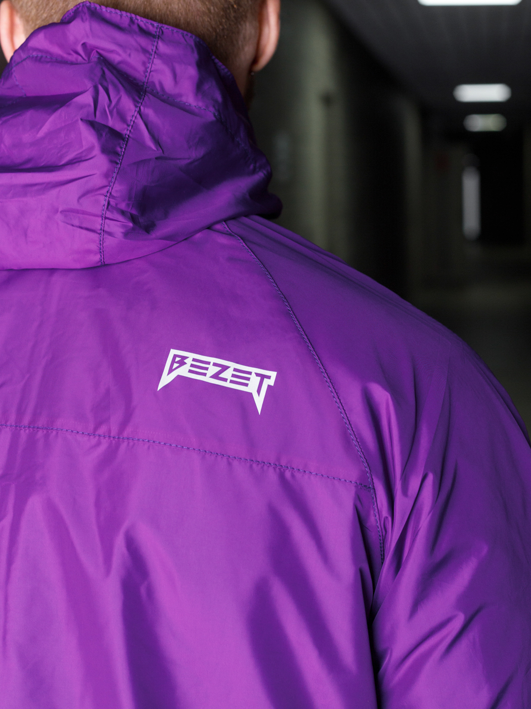 Куртка вітровка BEZET Basic фіолетовий - Фото 10