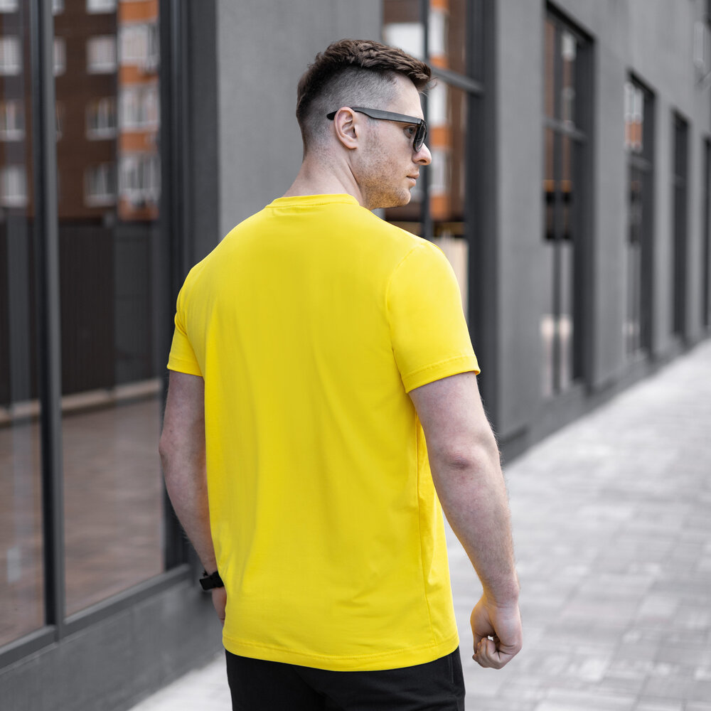Чоловіча футболка жовта Pobedov Peremoga POBEDOV - Фото 4