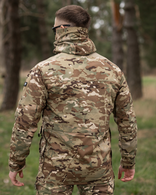 Куртка ветровка тактическая BEZET Shadow камуфляжный - Фото 37