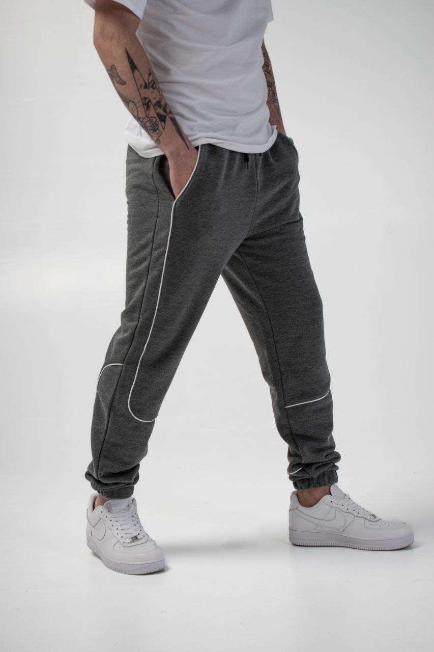 Мужские трикотажные спортивные штаны Reload Factor темно-серый  - Фото 6