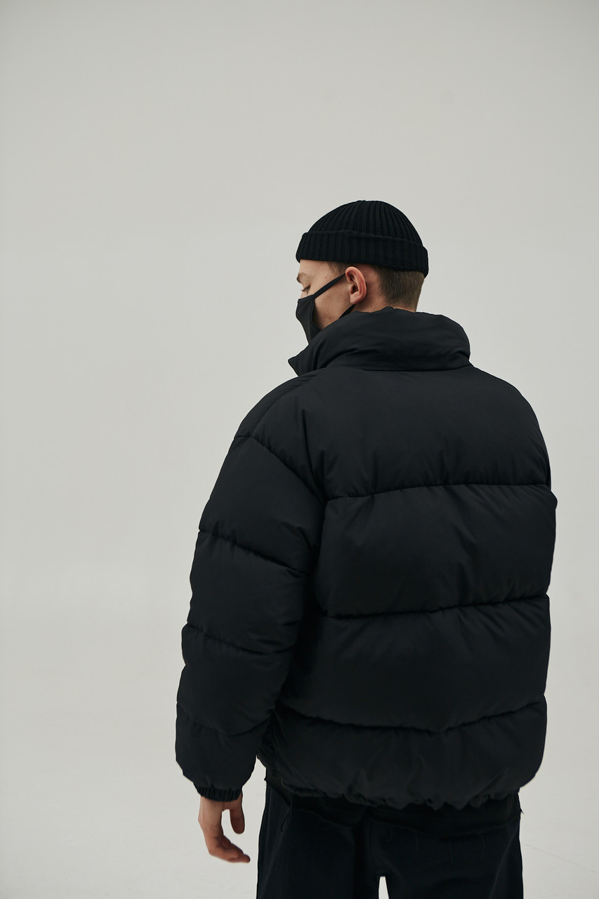 Пуховик зимний мужской черный бренд ТУР модель Флекс TURWEAR - Фото 6