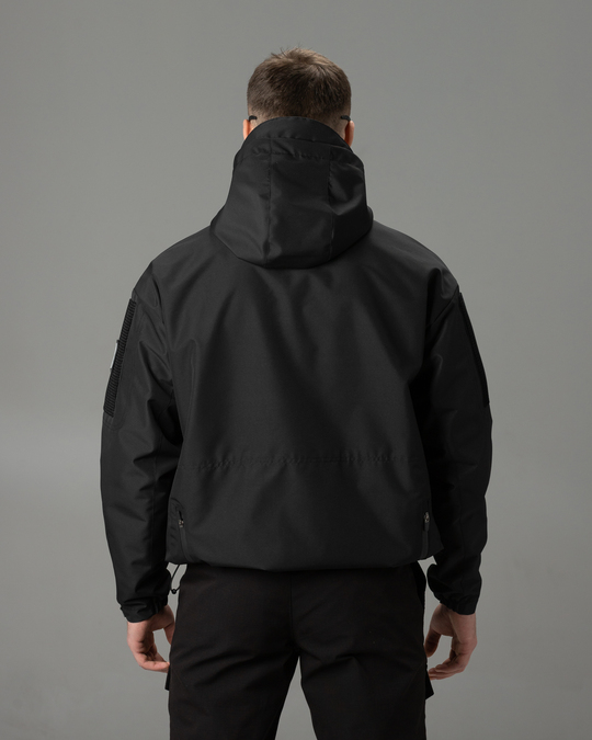 Куртка вітровка BEZET STALKER чорний - Фото 9