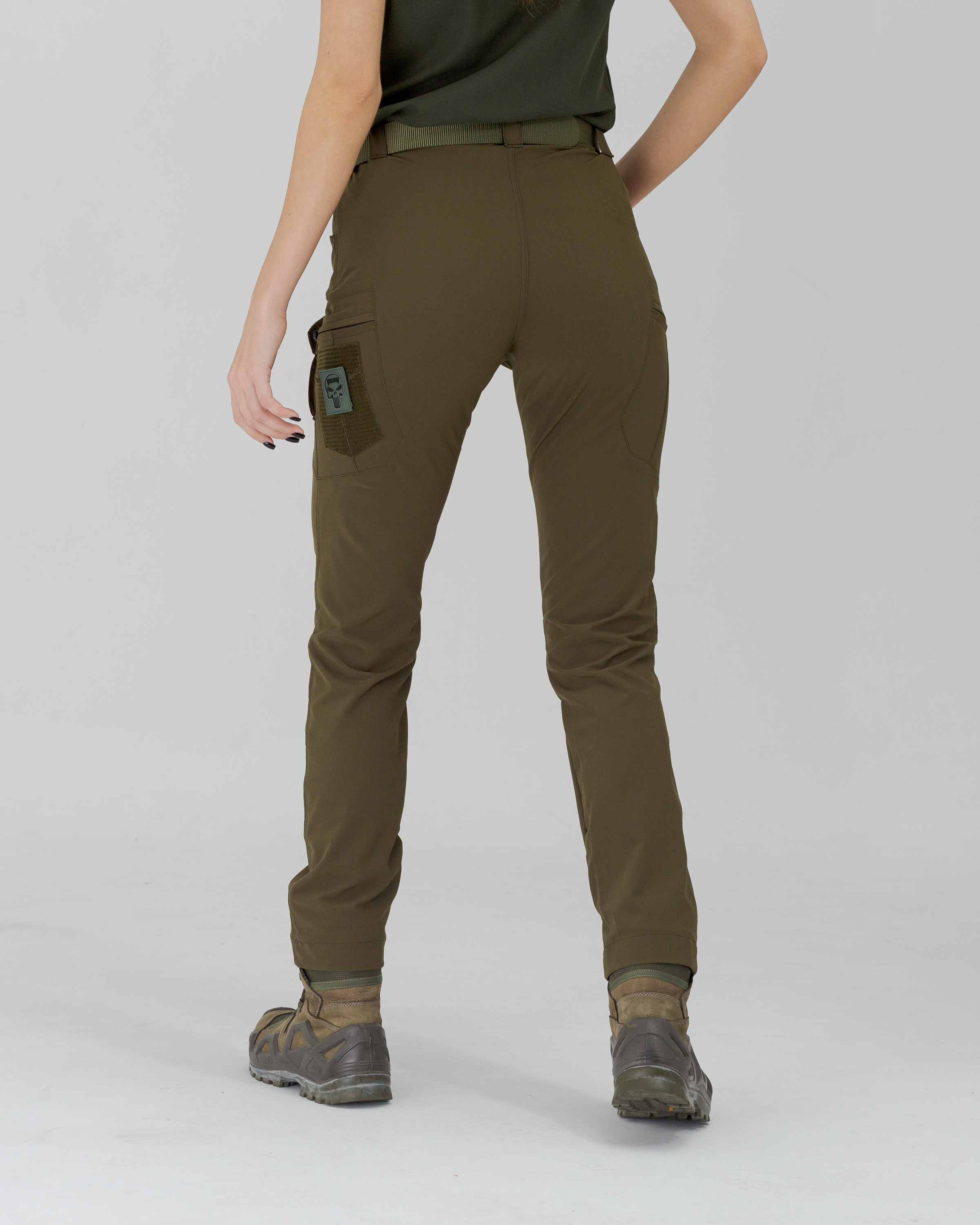 Жіночі брюки карго тактичні BEZET Байрактар хакі - Фото 10