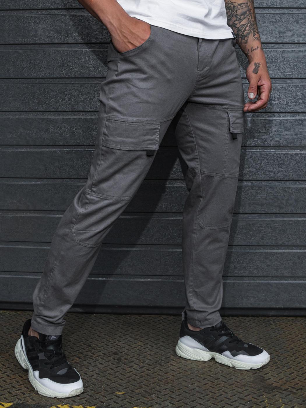 Карго брюки BEZET Battle grey'21 - Фото 7